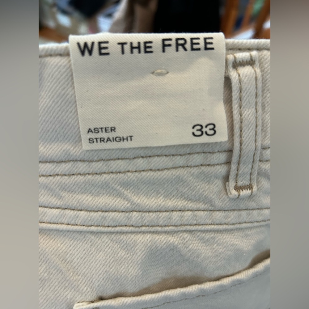 💙 Free People We The Free Aster Straight Leg Jeans - Picture 8 of 8